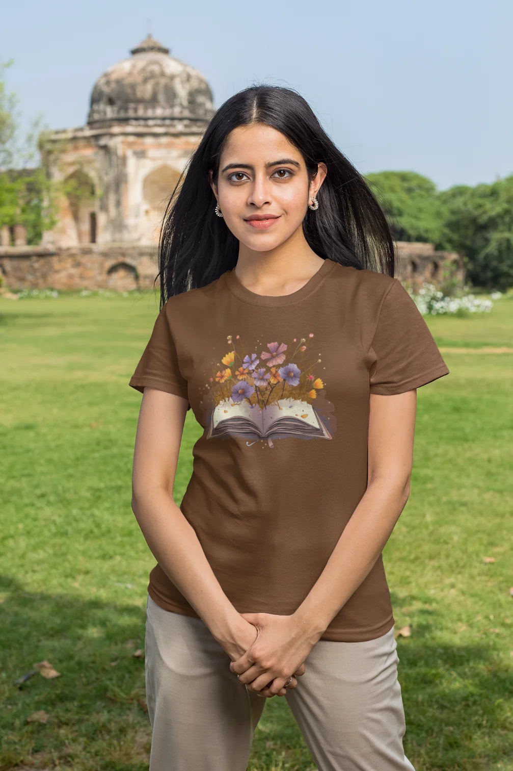 Bloemenboek T-shirt