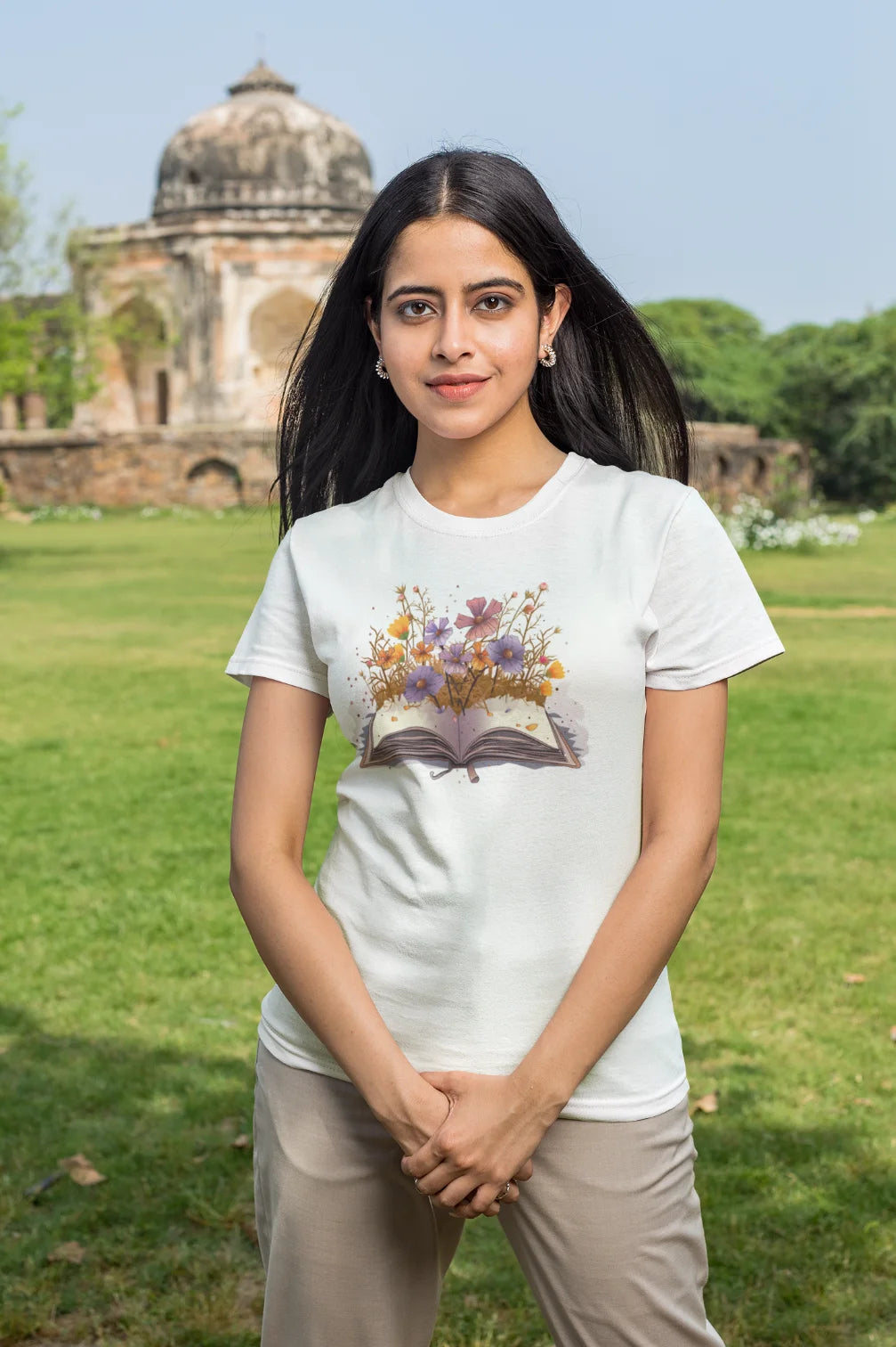 Bloemenboek T-shirt
