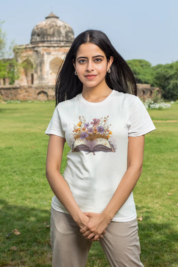 Bloemenboek T-shirt