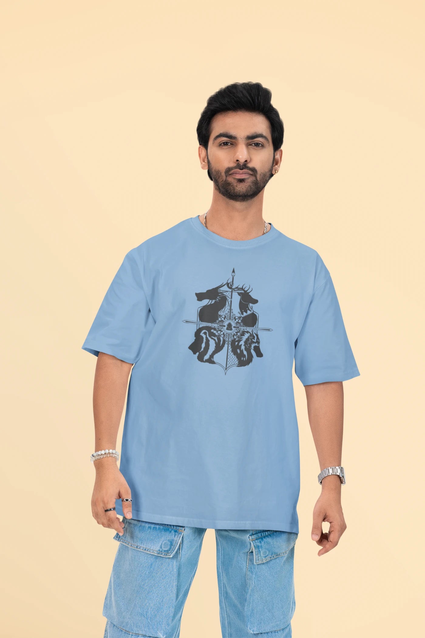 Game of Thrones Houses Oversized T-Shirt