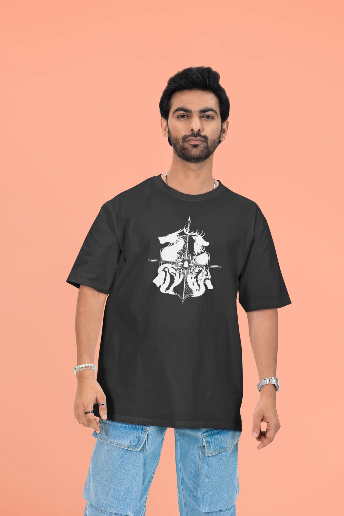 Game of Thrones Houses Oversized T-Shirt