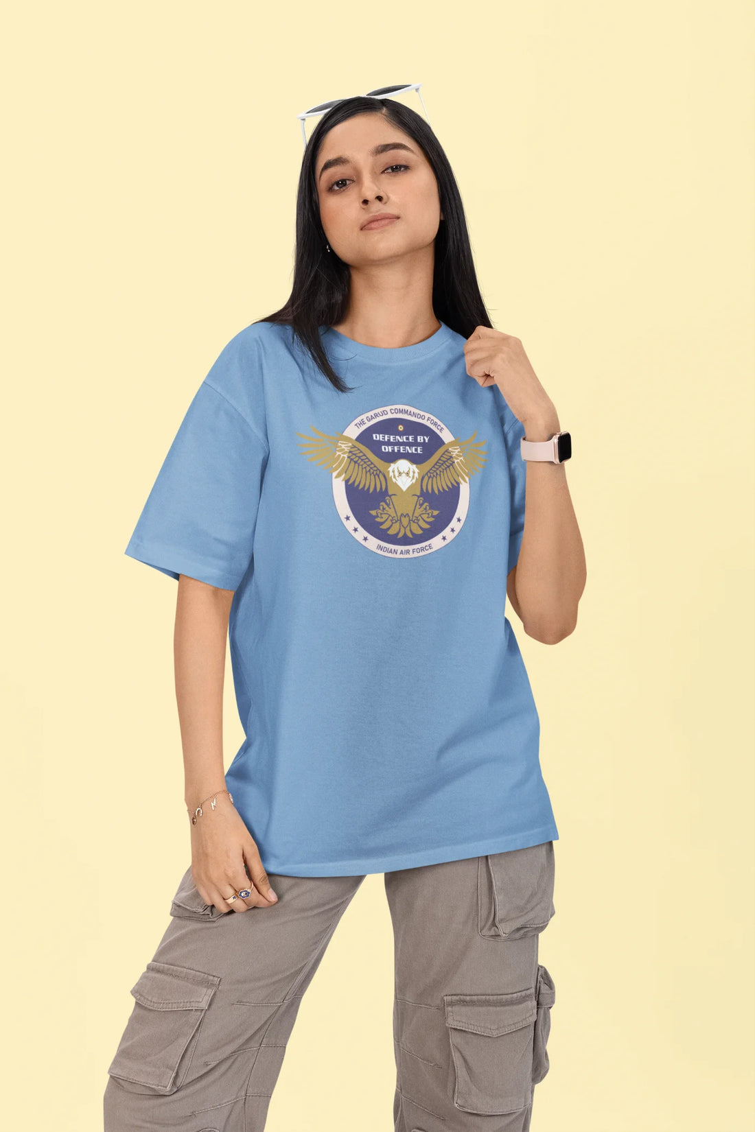 Garud Commando Force Oversized T-Shirt