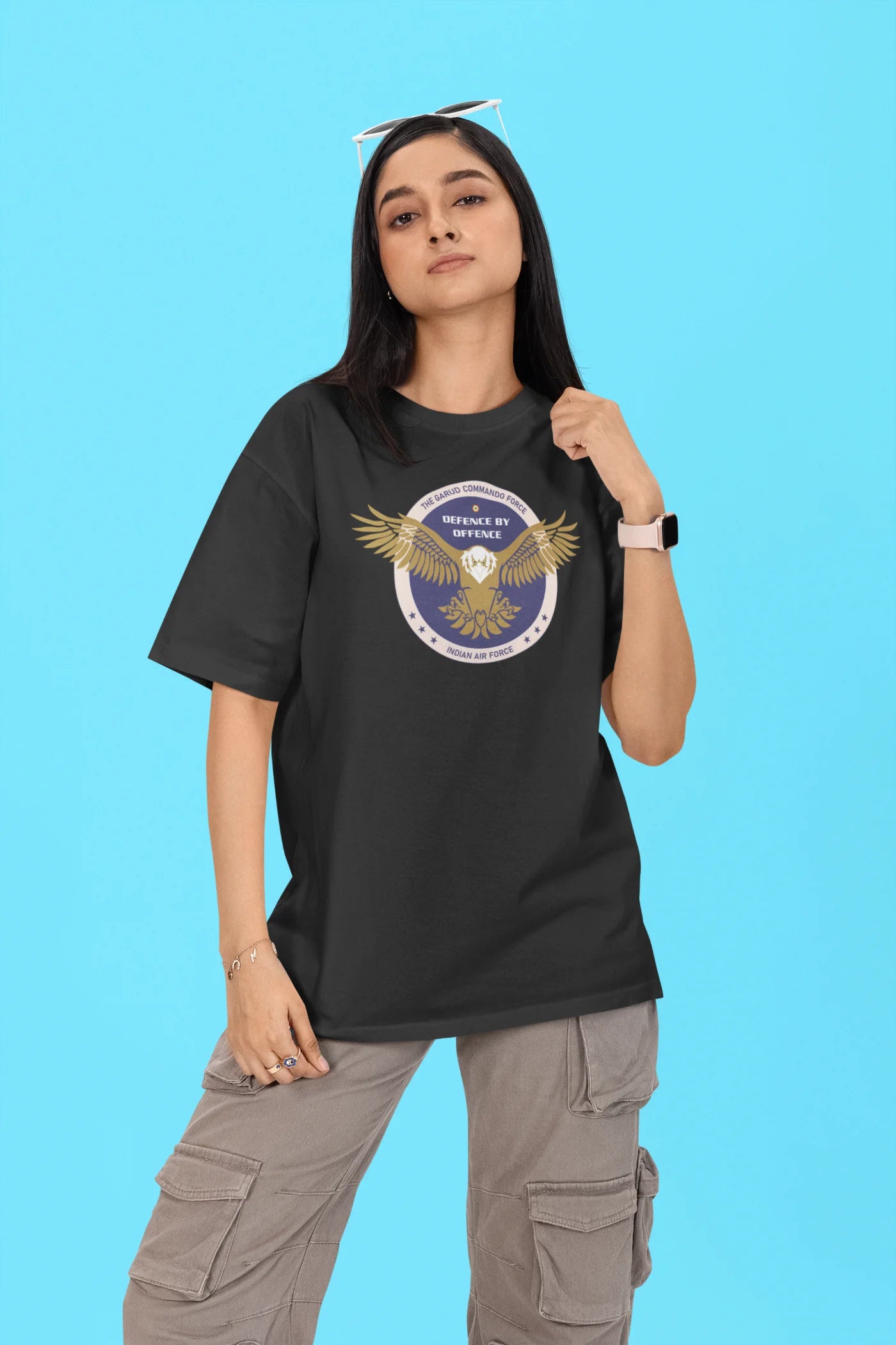 Garud Commando Force Oversized T-Shirt