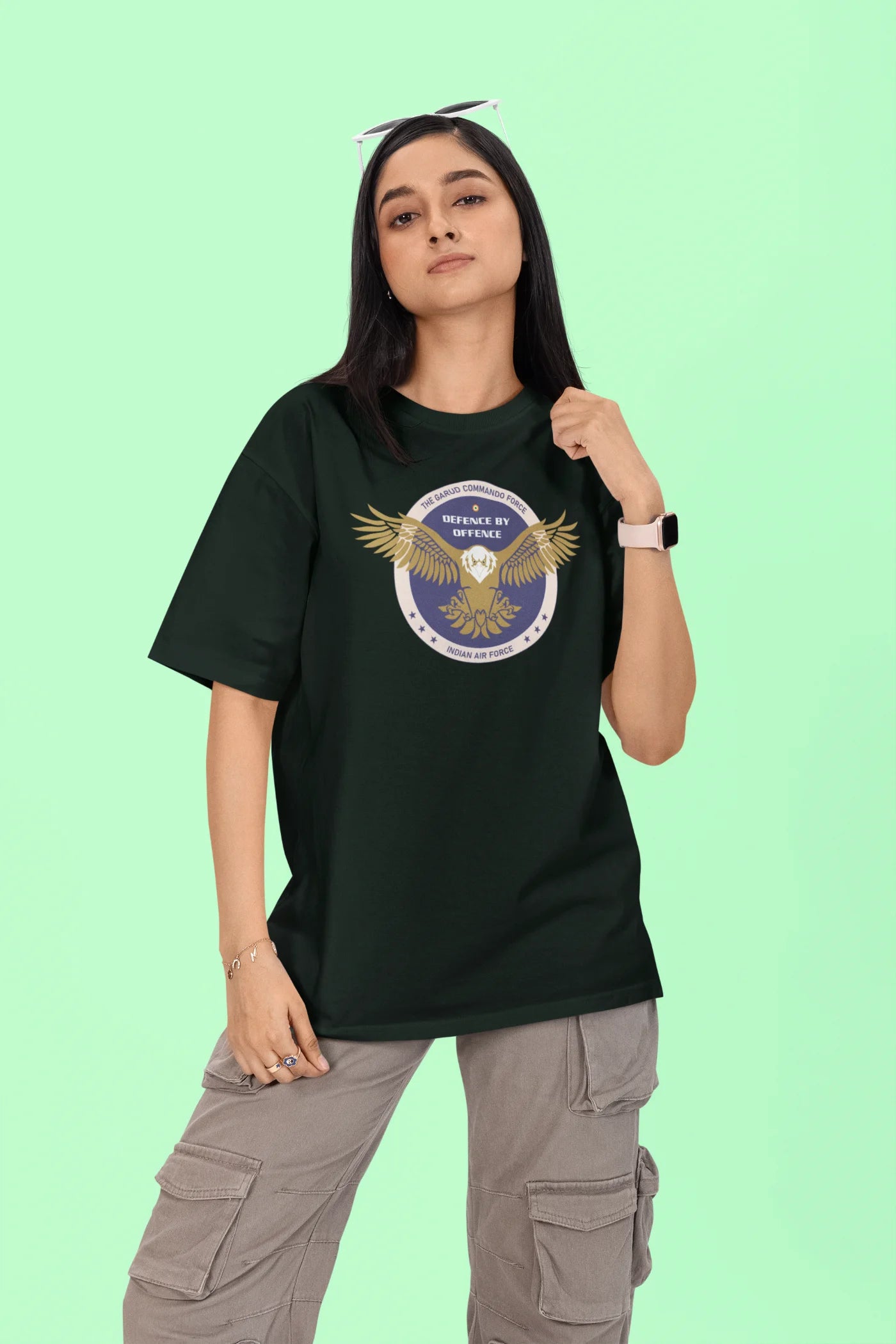 Garud Commando Force Oversized T-Shirt