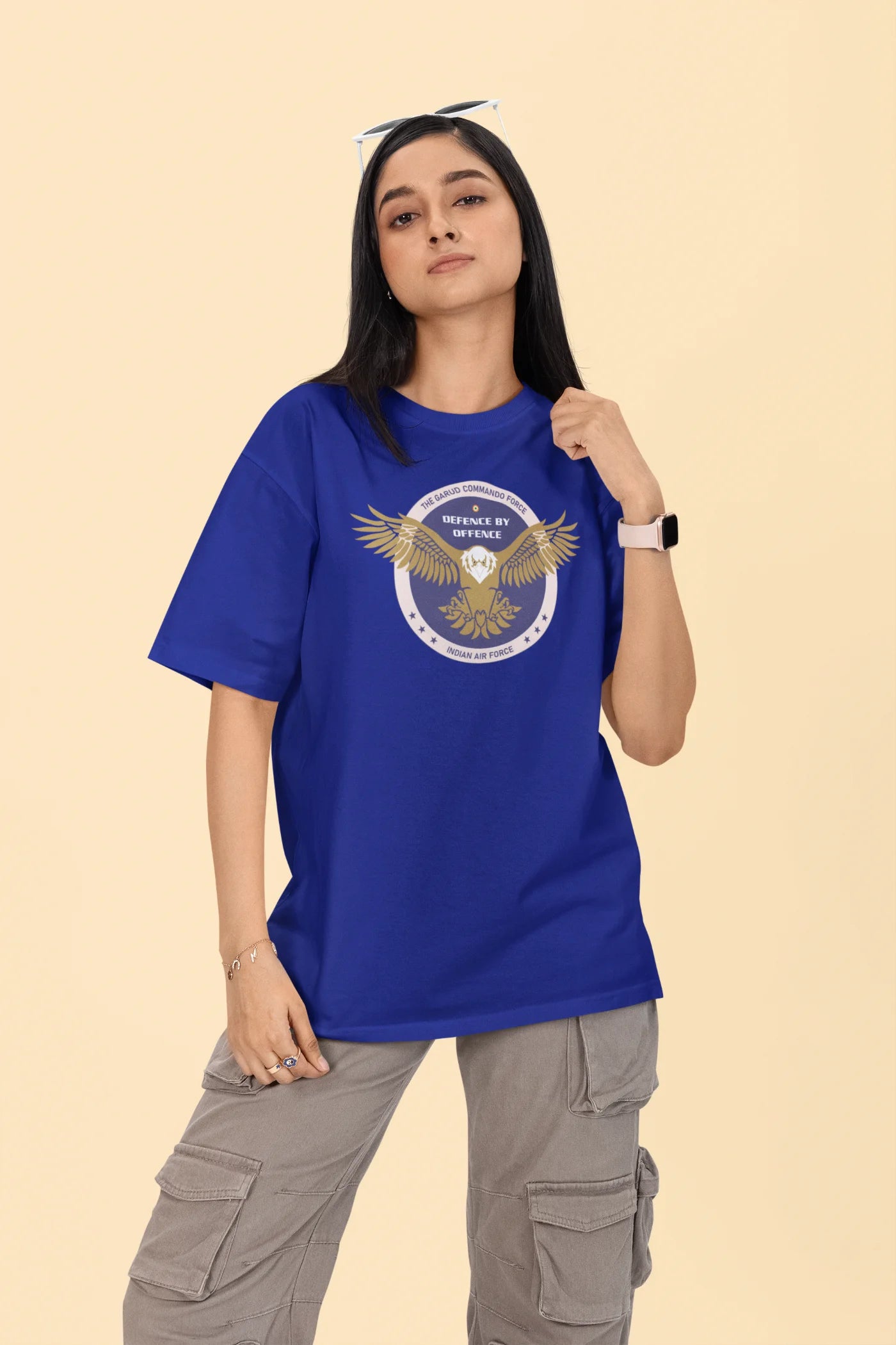 Garud Commando Force Oversized T-Shirt