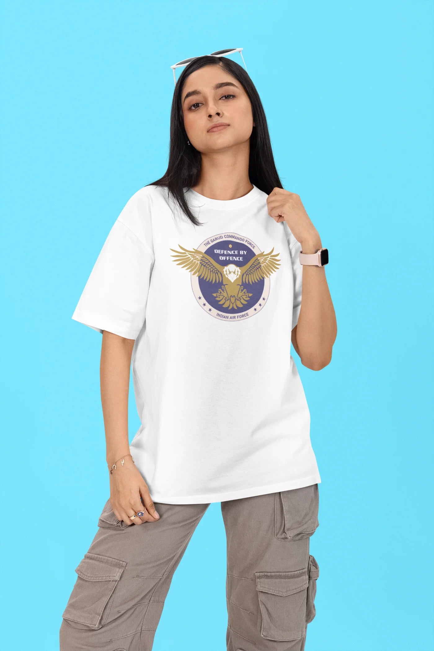 Garud Commando Force Oversized T-Shirt