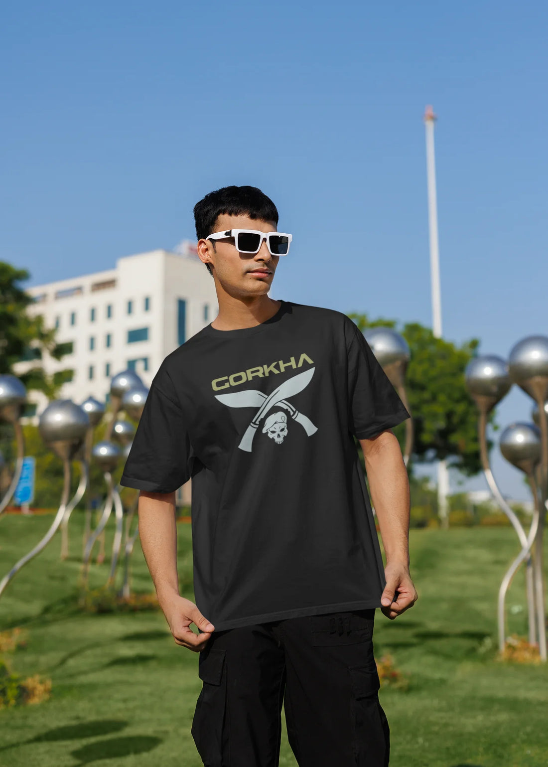 Gorkha Kukri Oversized T-Shirt