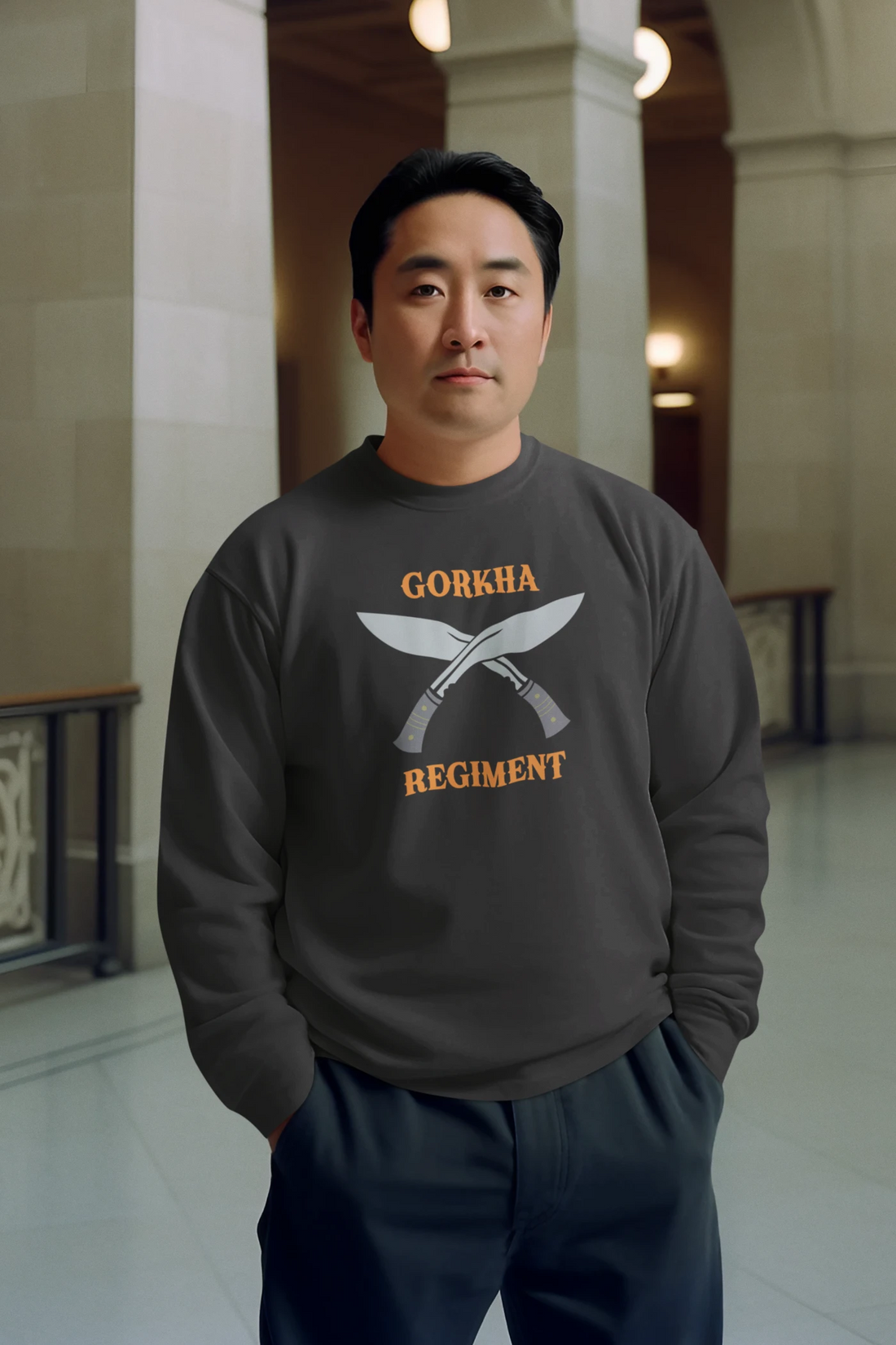 Gorkha Regiment Kukri Unisex Sweatshirt