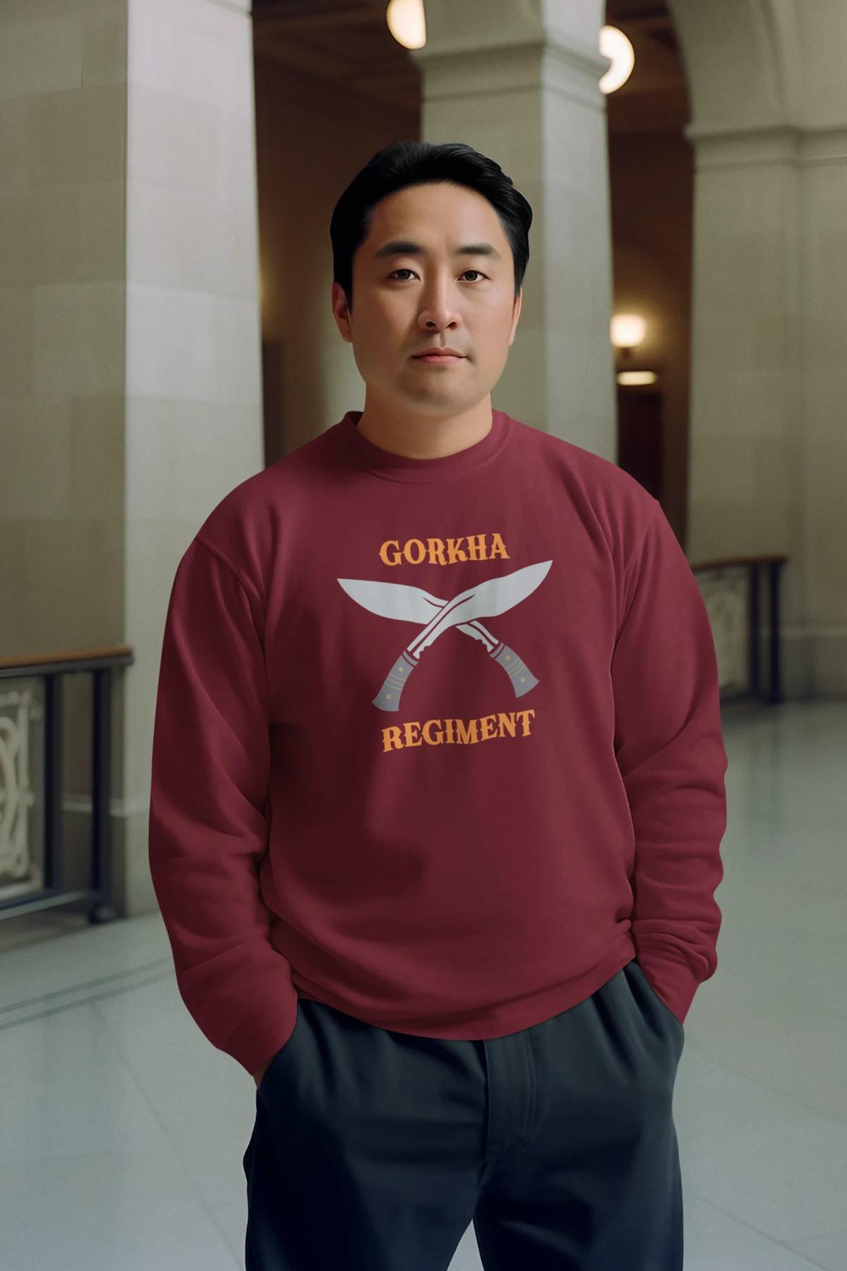 Gorkha Regiment Kukri Unisex Sweatshirt