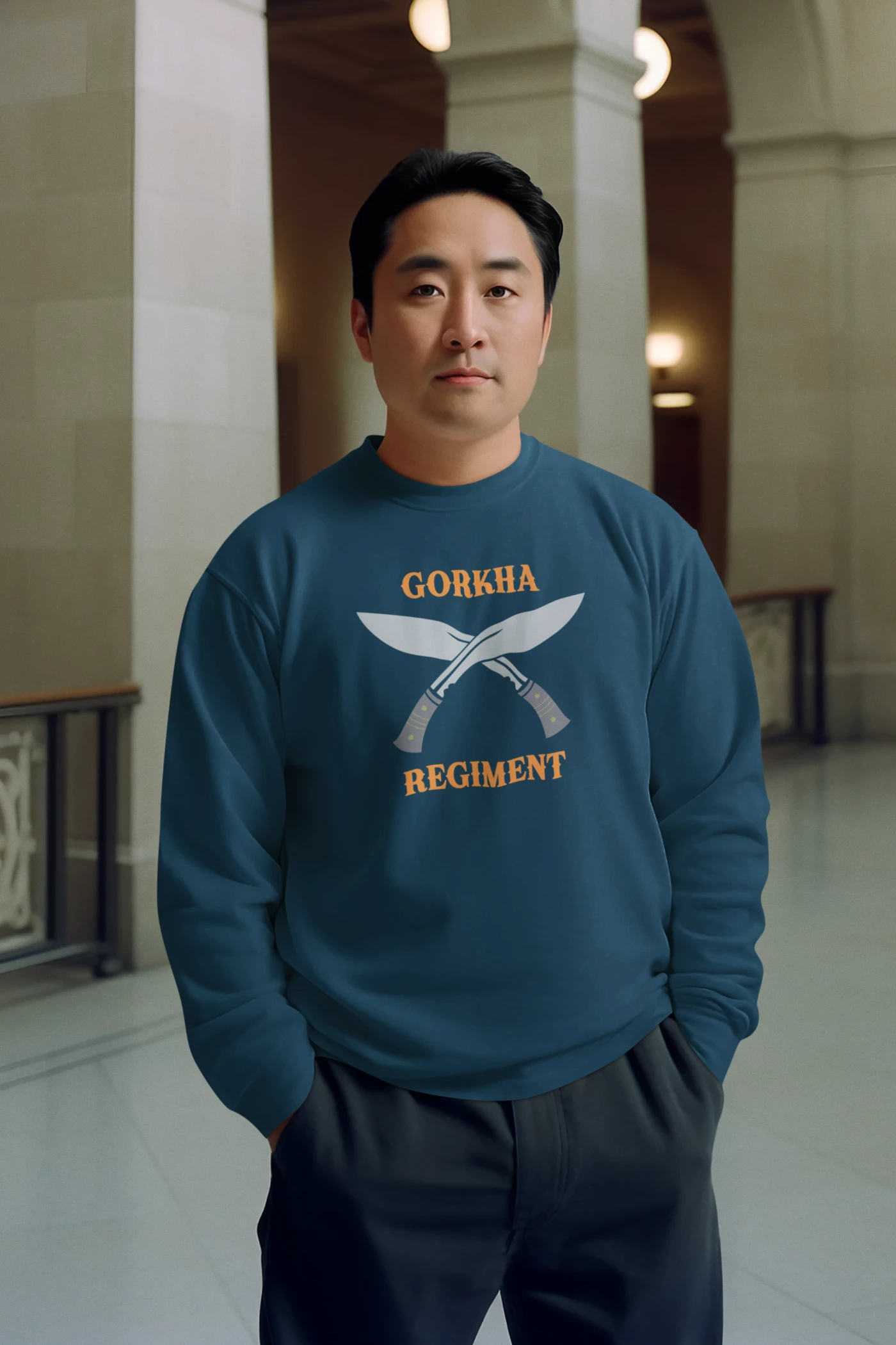 Gorkha Regiment Kukri Unisex Sweatshirt