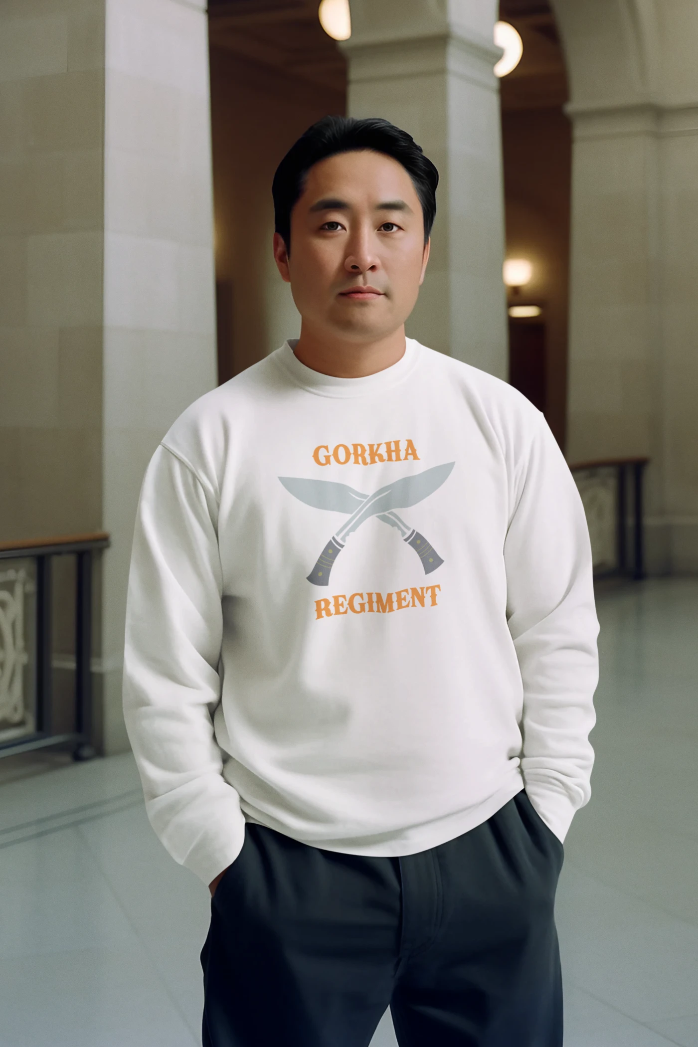 Gorkha Regiment Kukri Unisex Sweatshirt