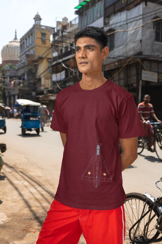 HAL Tejas (Front & Back Print) T-Shirt