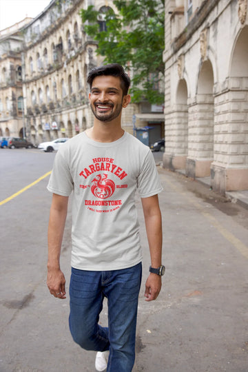 Huis Targaryen vuur en bloed T-shirt