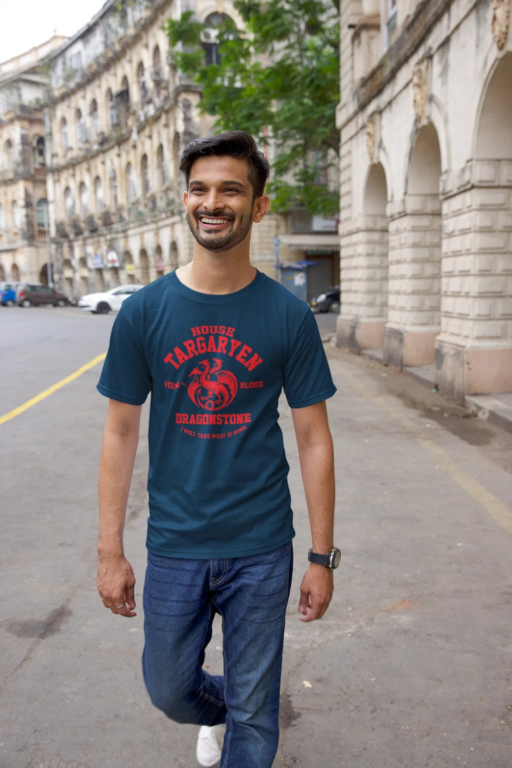 Huis Targaryen vuur en bloed T-shirt
