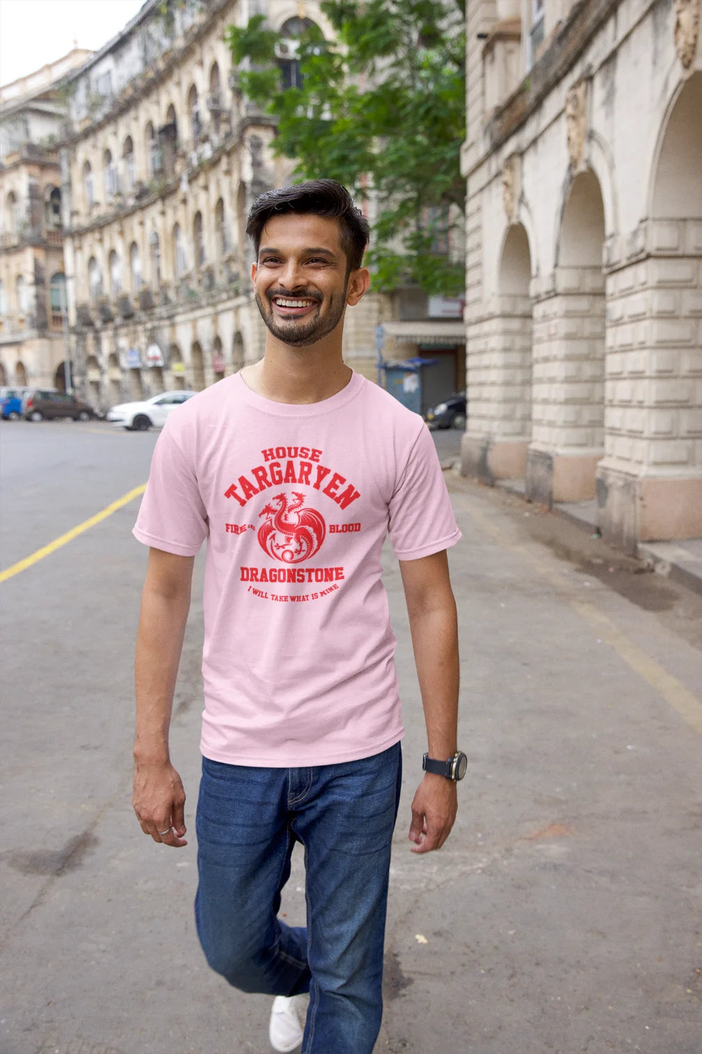 Huis Targaryen vuur en bloed T-shirt