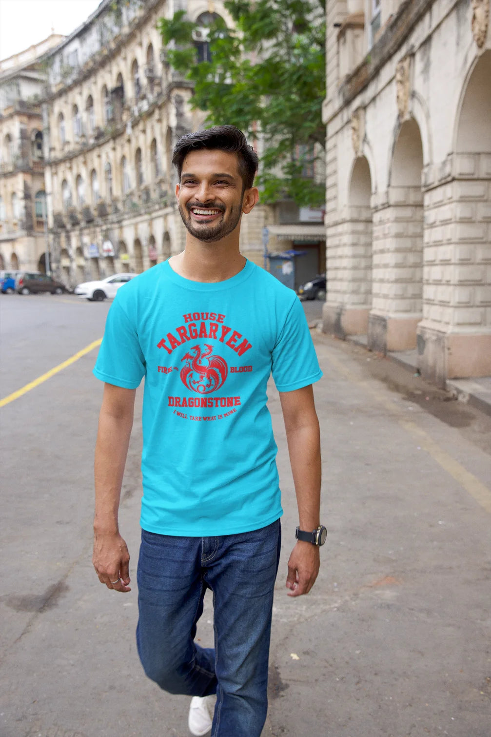 Huis Targaryen vuur en bloed T-shirt