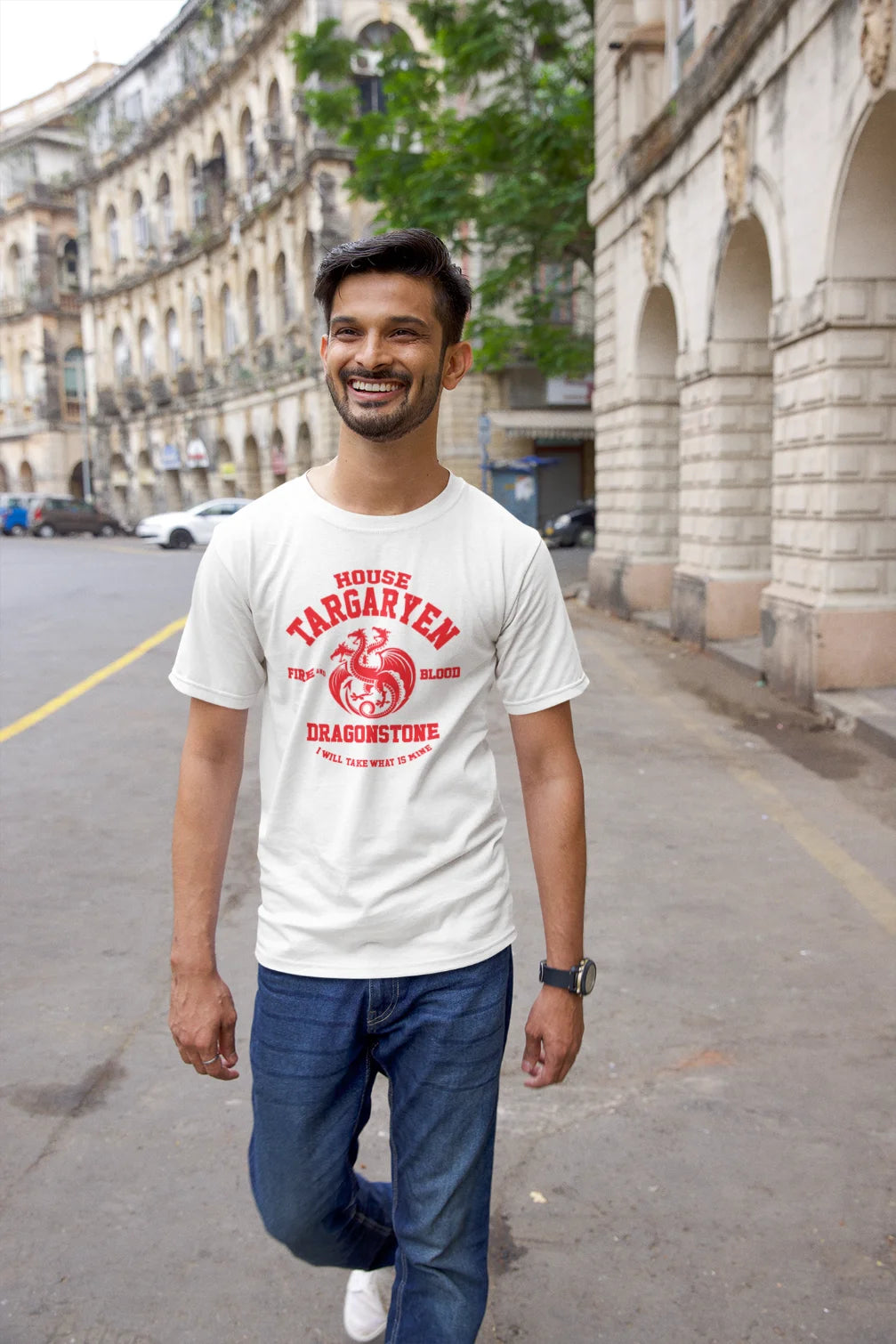 Huis Targaryen vuur en bloed T-shirt