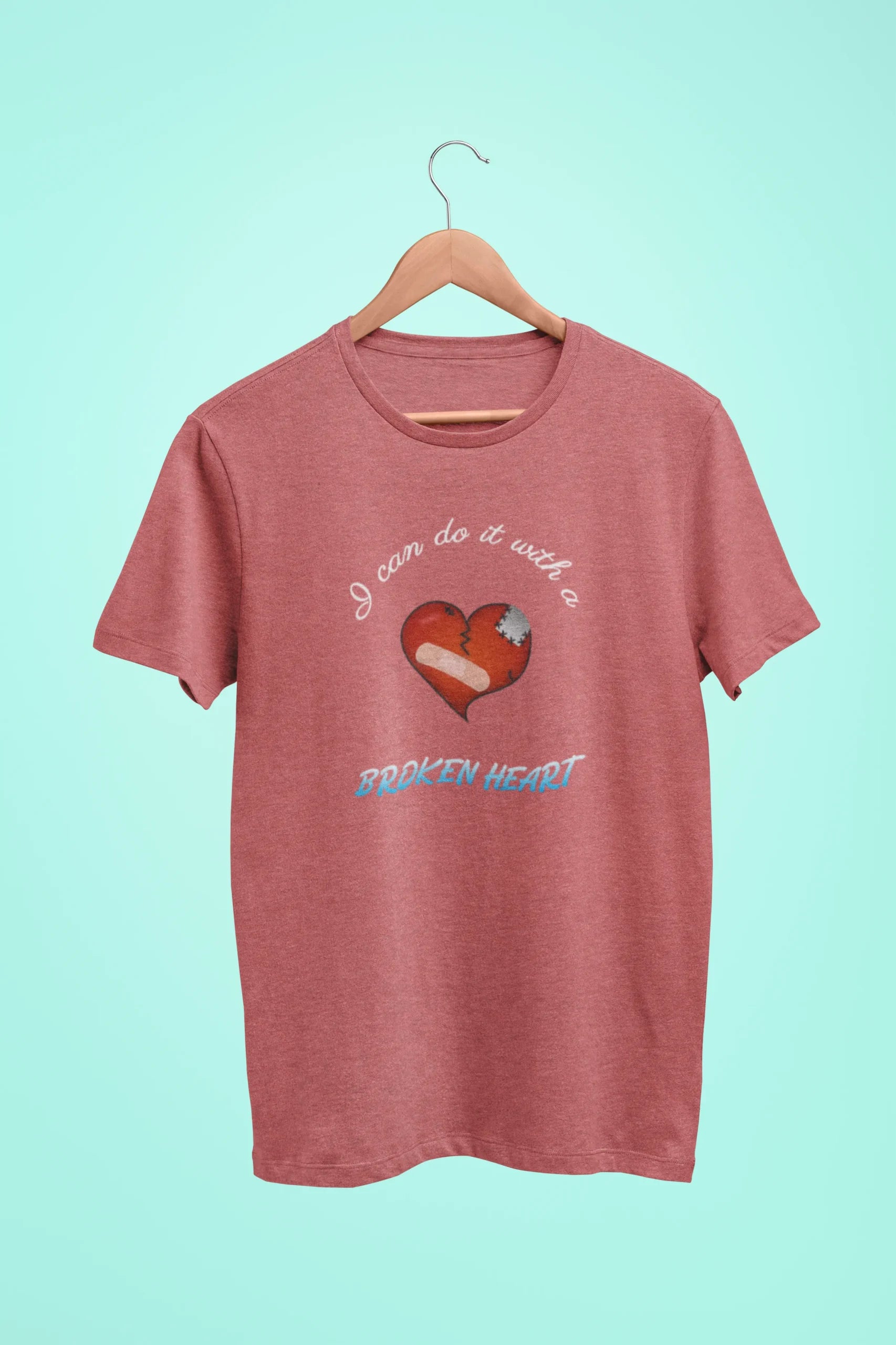 i can do it with a broken heart oversized t shirt dusty rose scaled