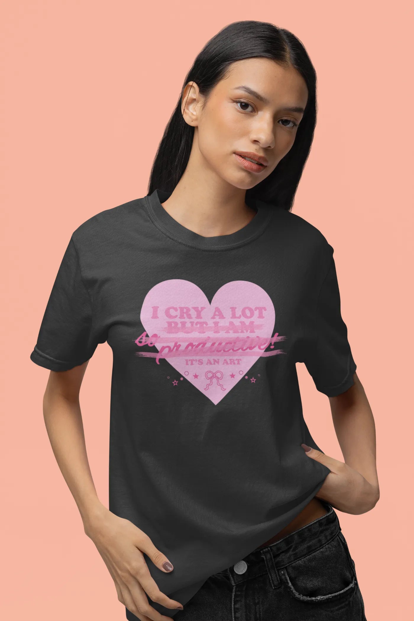 I cry a lot, it's an art