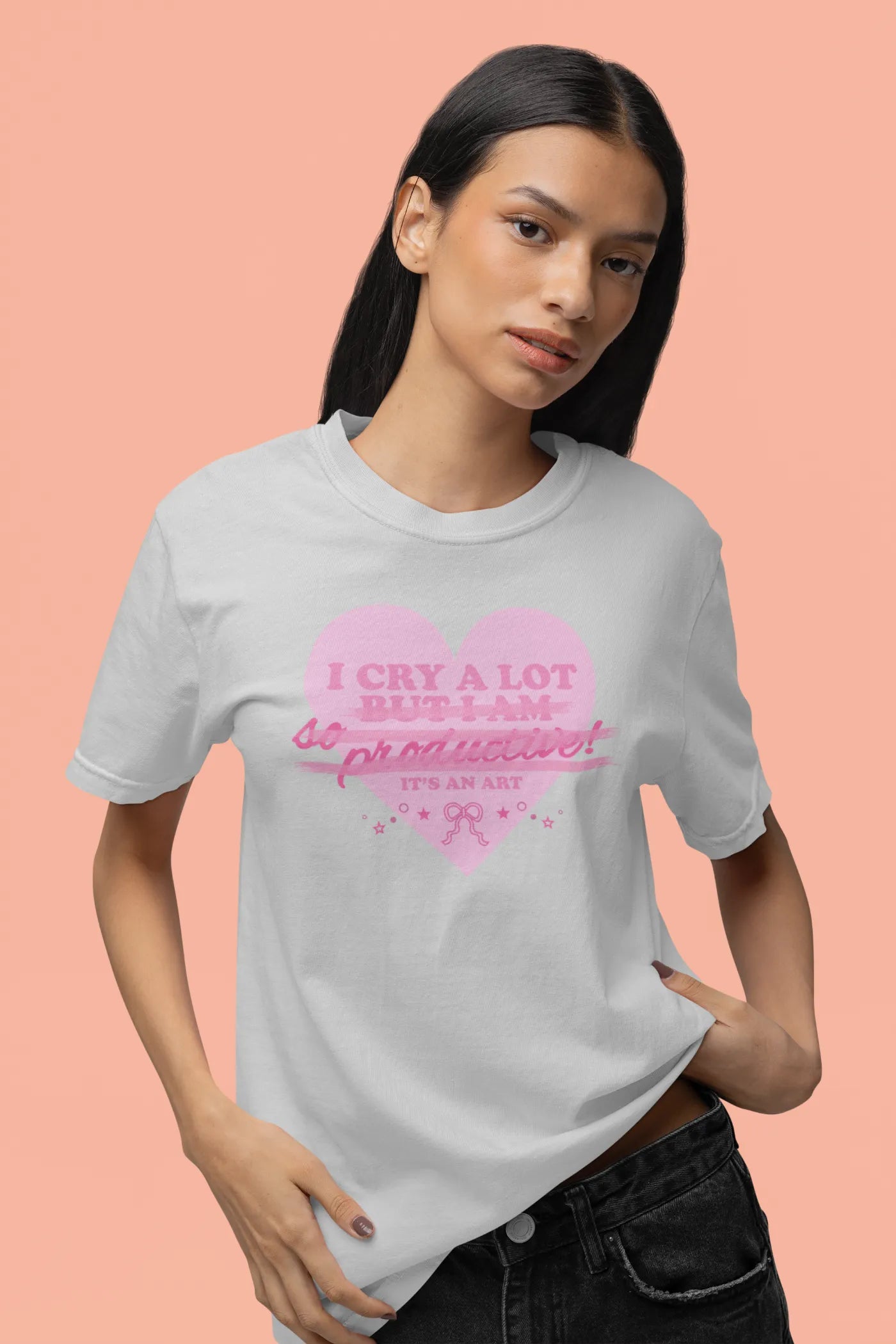 I cry a lot, it's an art