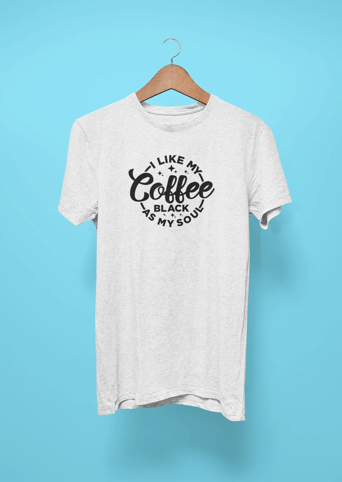 i like my coffee black as my soul black