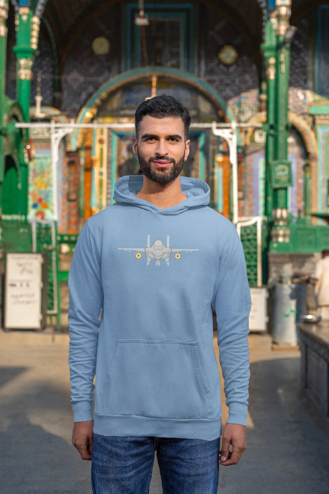 IAF Fighter Jet Oversized Unisex Hoodie