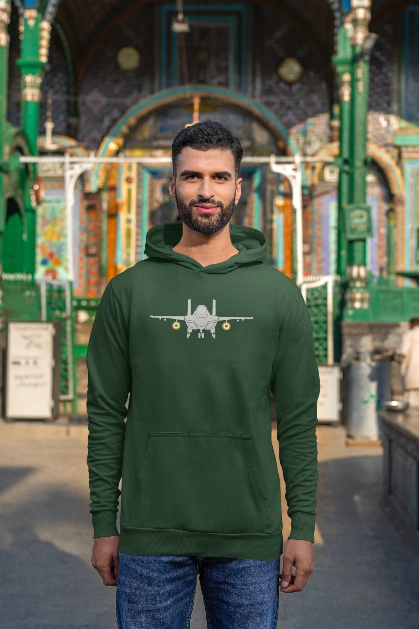 IAF Fighter Jet Oversized Unisex Hoodie