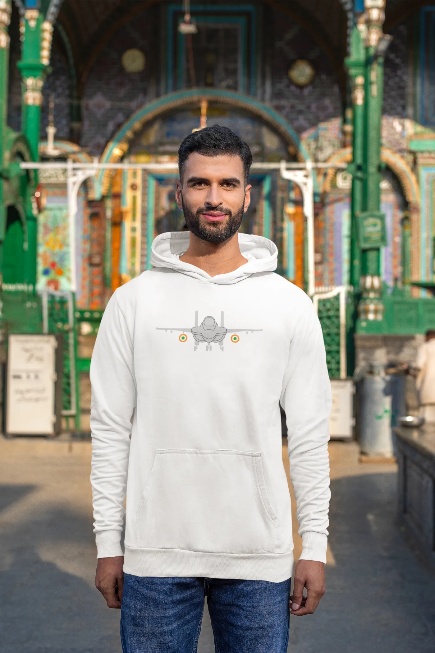 IAF Fighter Jet Oversized Unisex Hoodie