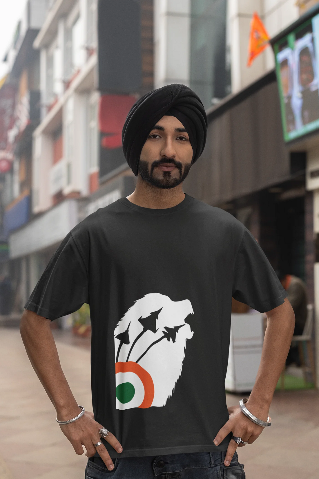 IAF Lion Oversized T-Shirt