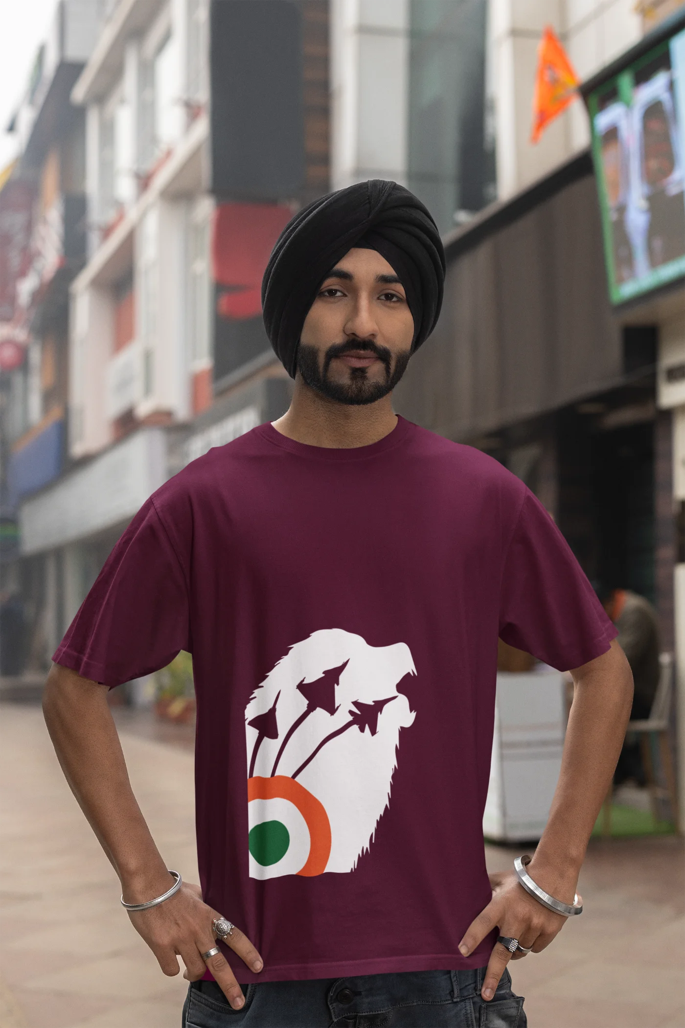 IAF Lion Oversized T-Shirt