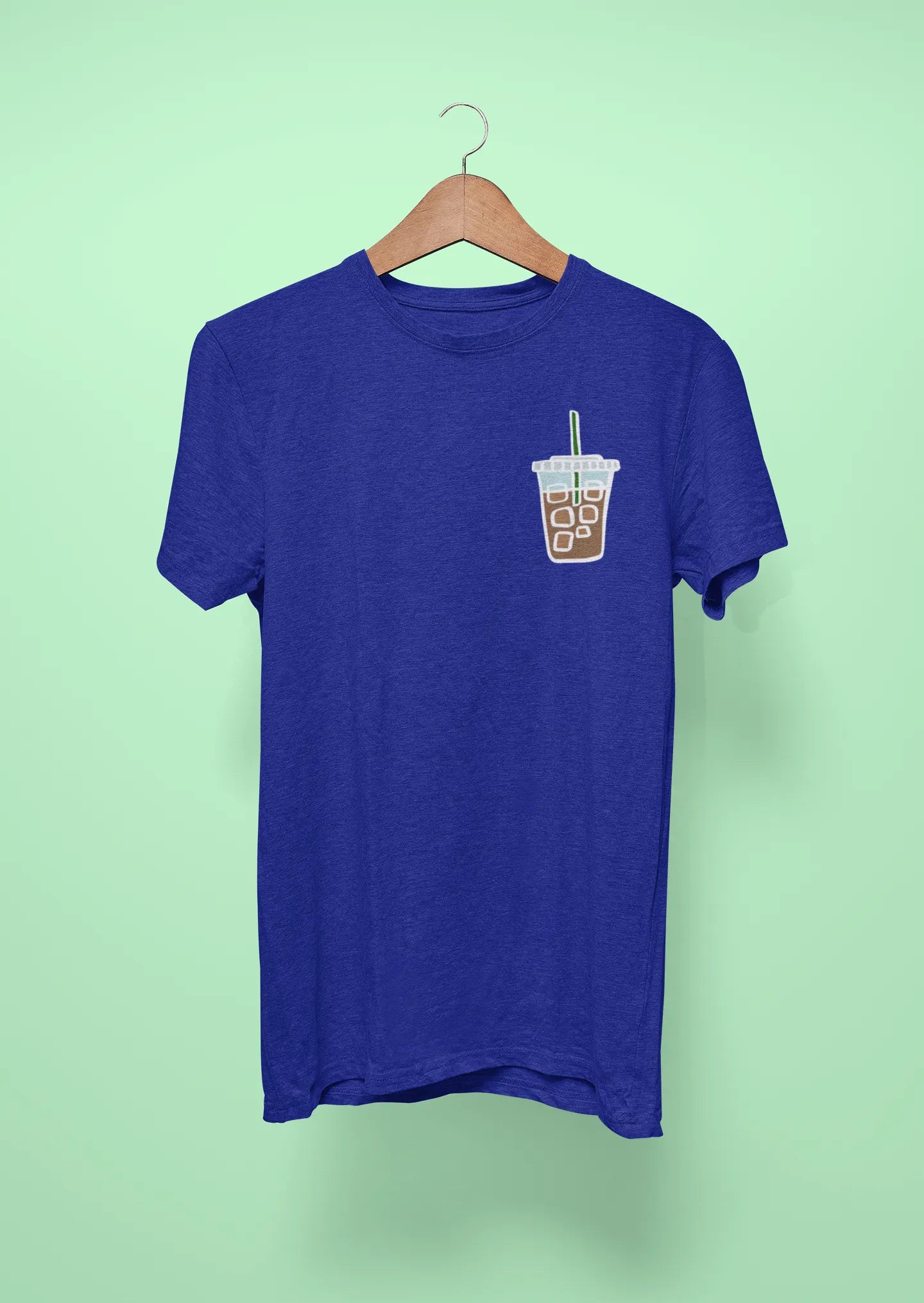 Coffee? Royal Blue, M