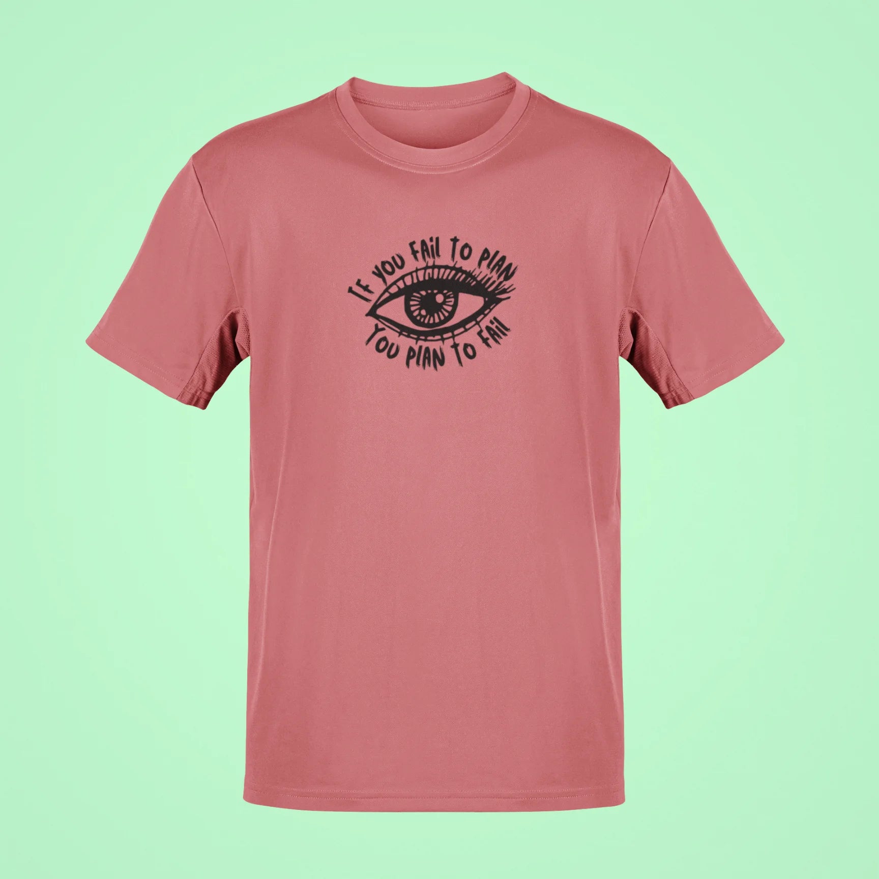 if you fail to plan you plan to fail oversized t shirt rose