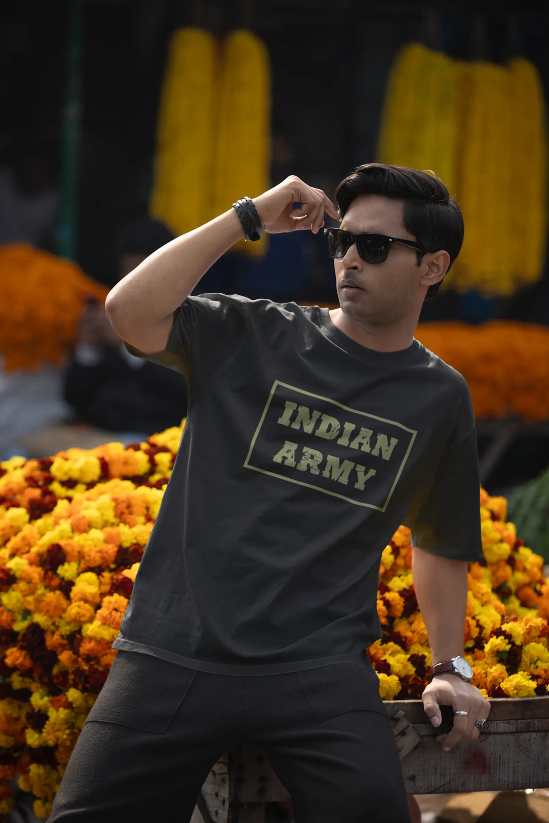 Indian Army Oversized T-Shirt