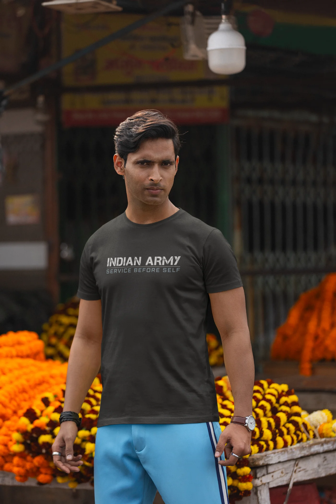 Indian Army - Service before self T-Shirt