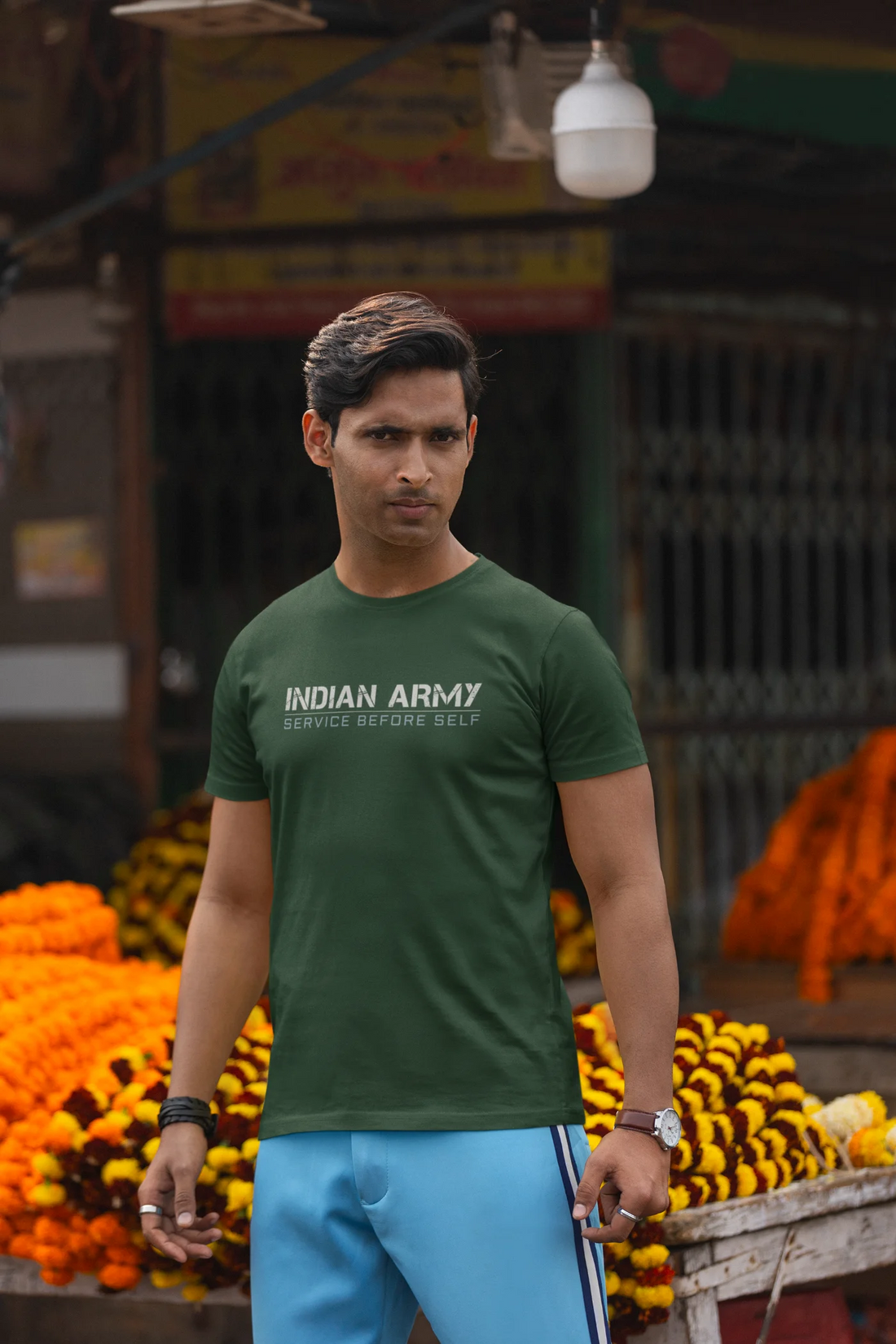 Indian Army - Service before self T-Shirt