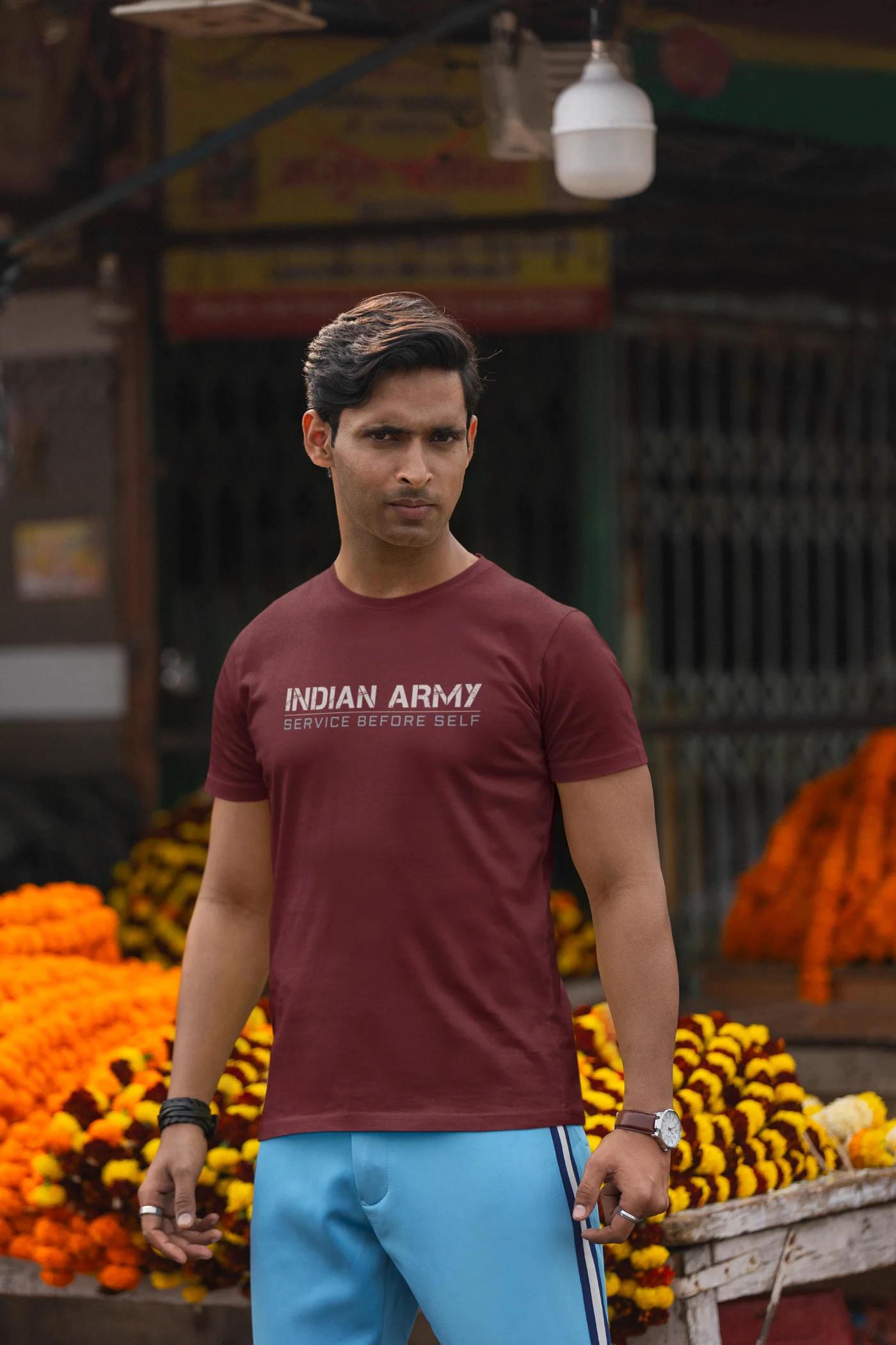 Indian Army - Service before self T-Shirt