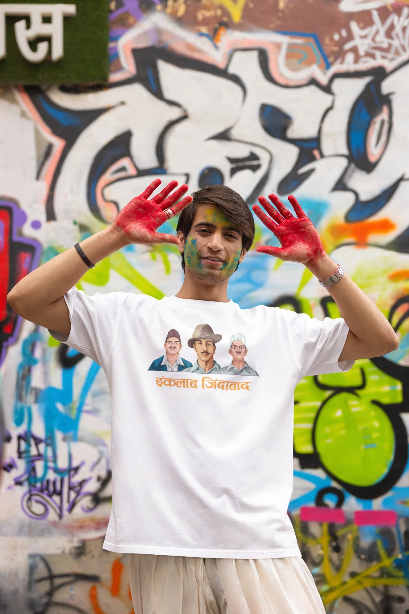 Inquilab Zindabad Oversized T-Shirt