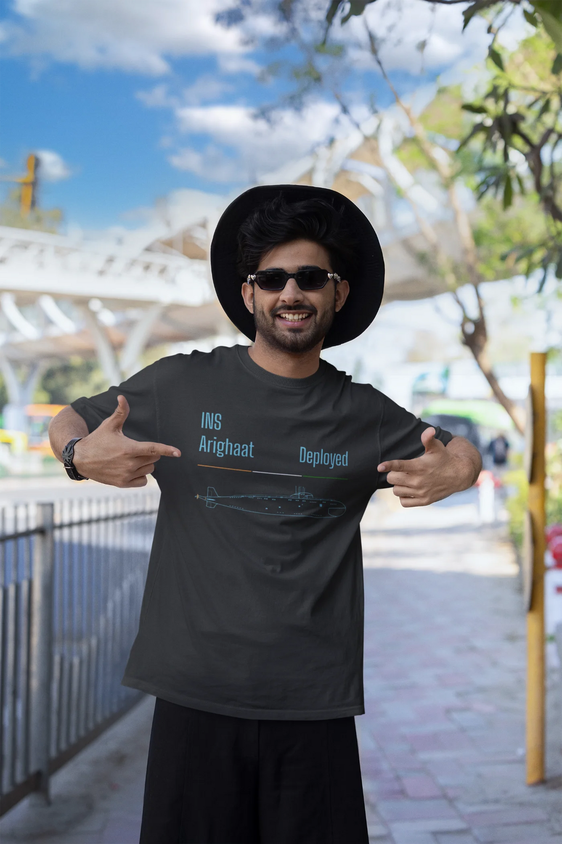 INS Arighaat Oversized T-Shirt