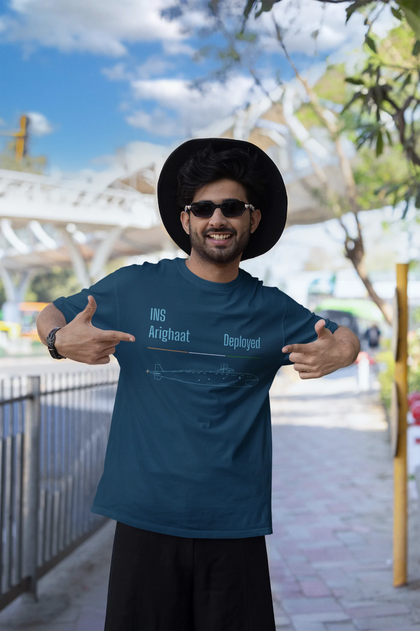 INS Arighaat Oversized T-Shirt