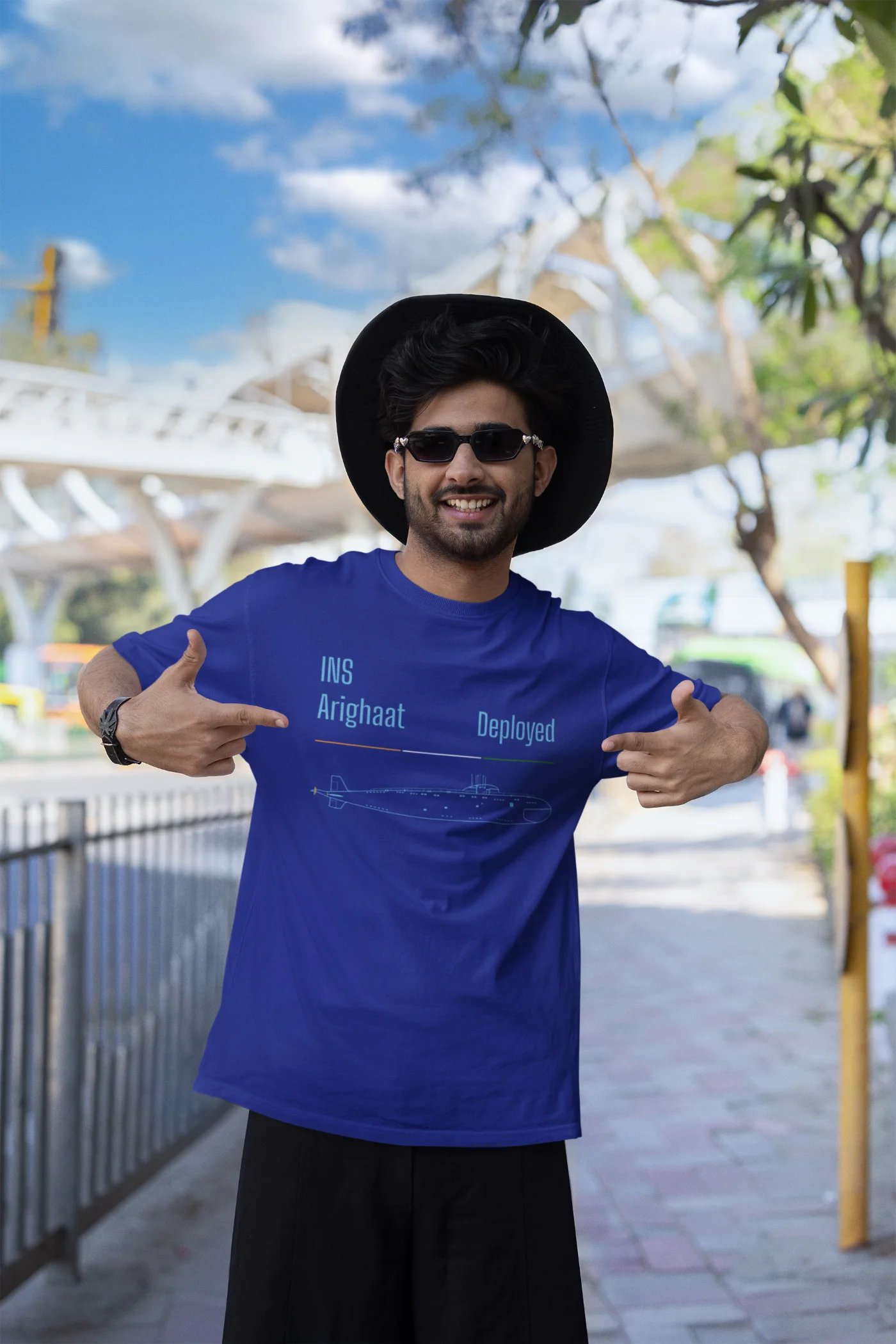 INS Arighaat Oversized T-Shirt
