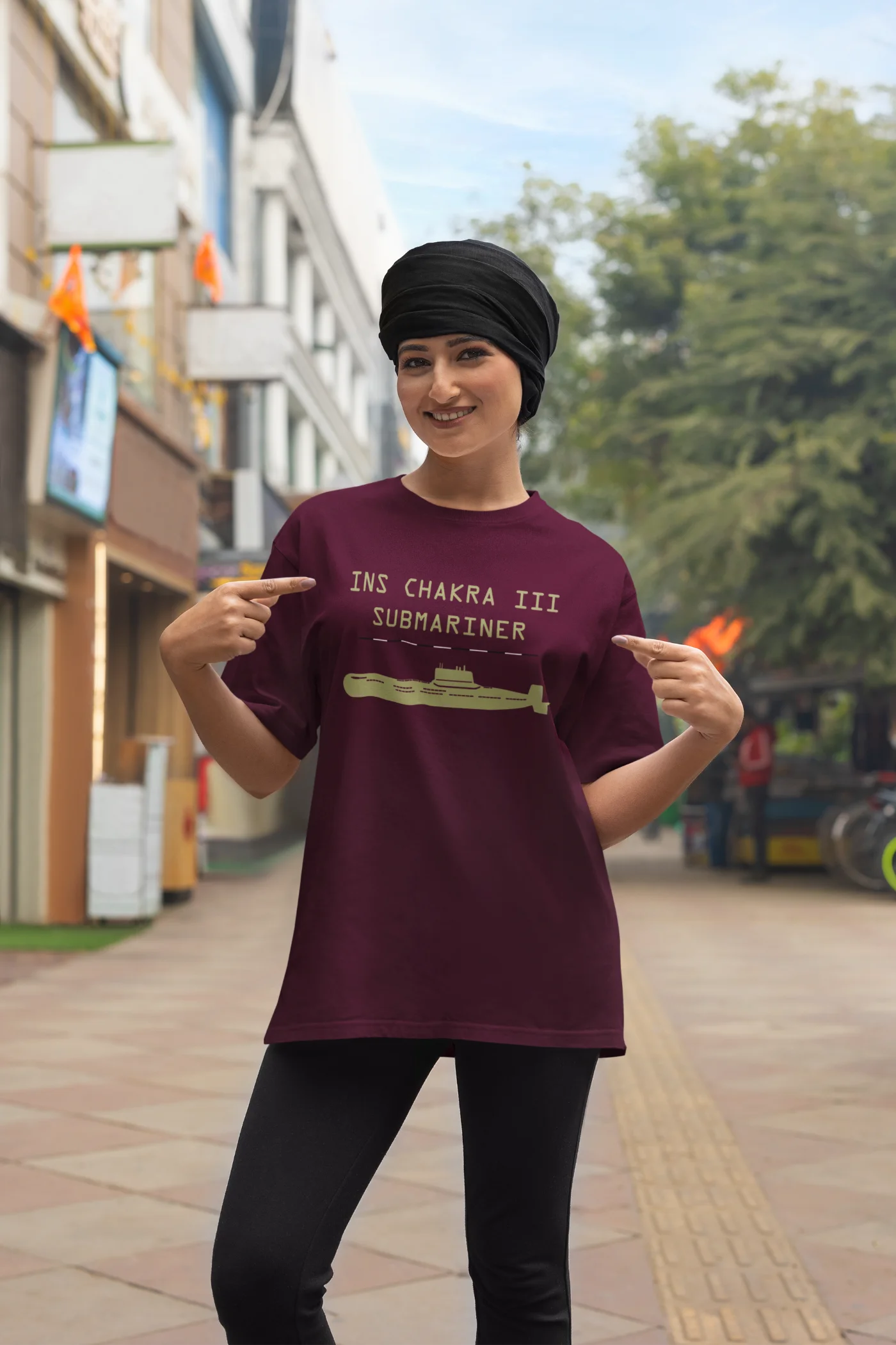 INS Chakra 3 Oversized T-shirt