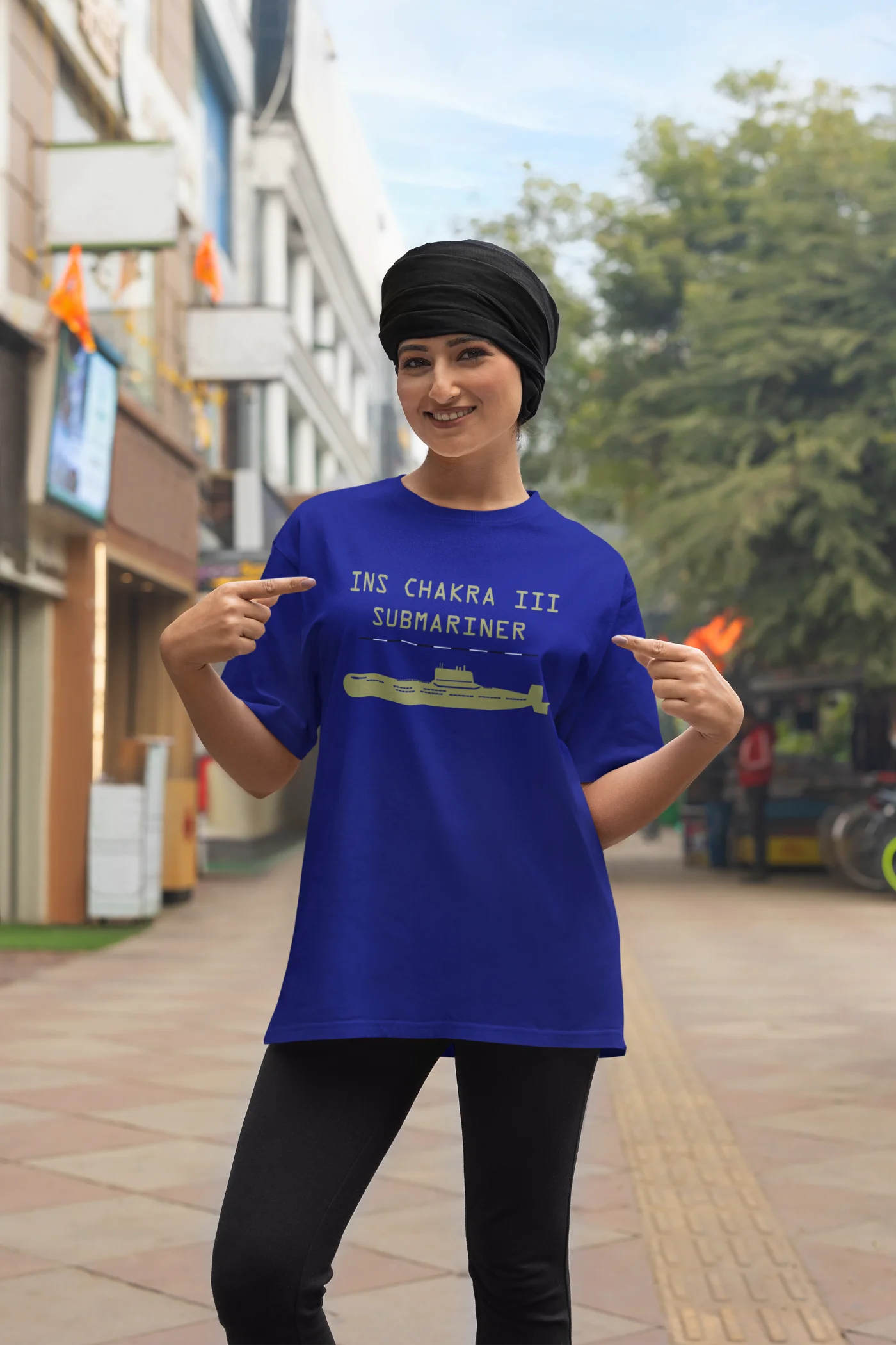 INS Chakra 3 Oversized T-shirt