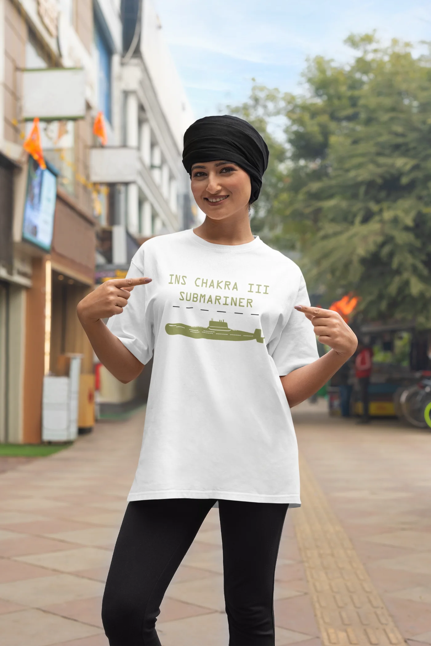 INS Chakra 3 Oversized T-shirt