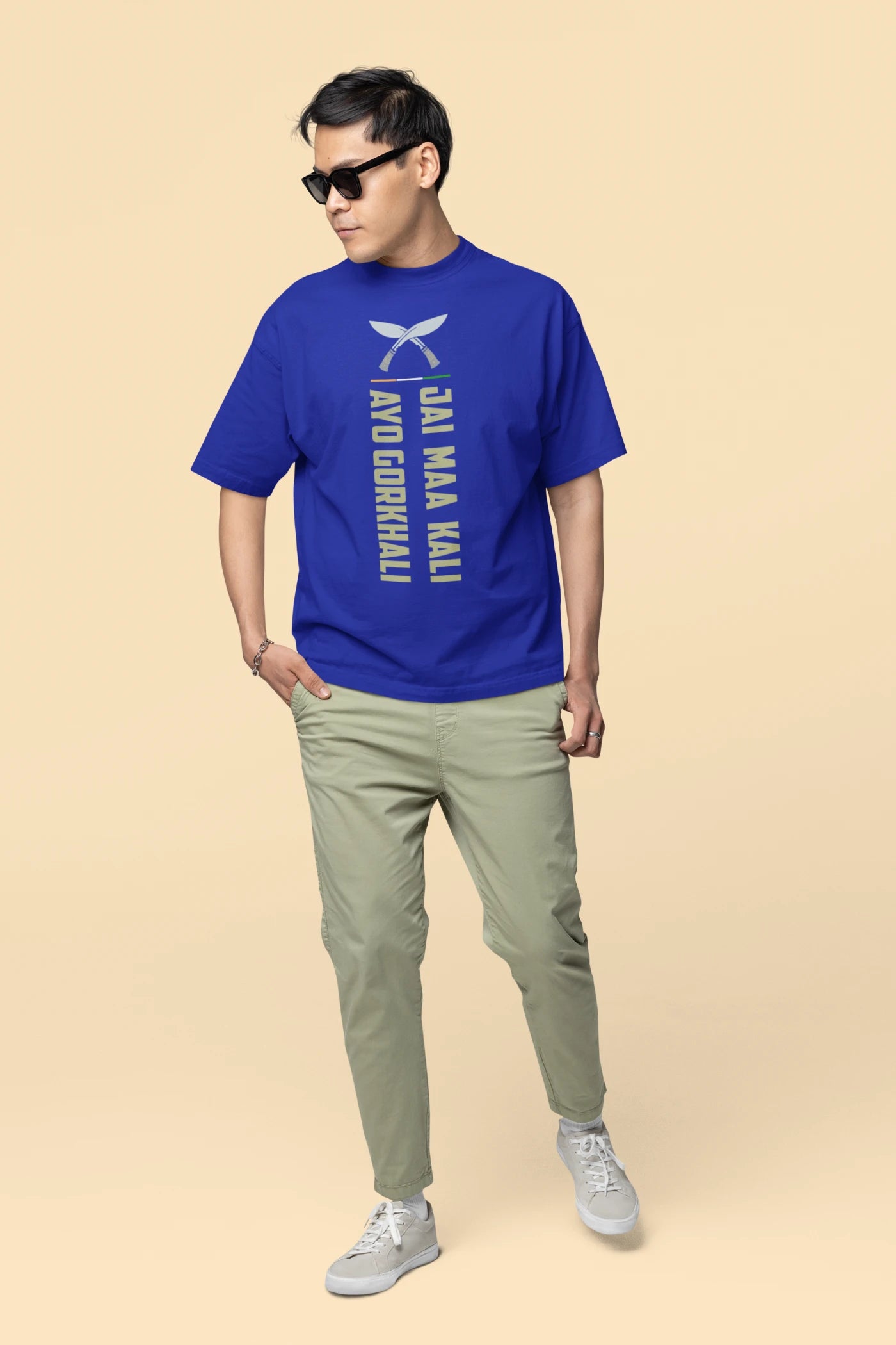 Jai Maa Kali, Ayo Gorkhali Oversized T-Shirt