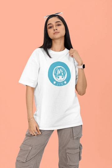 Jin baby face Oversized T-Shirt