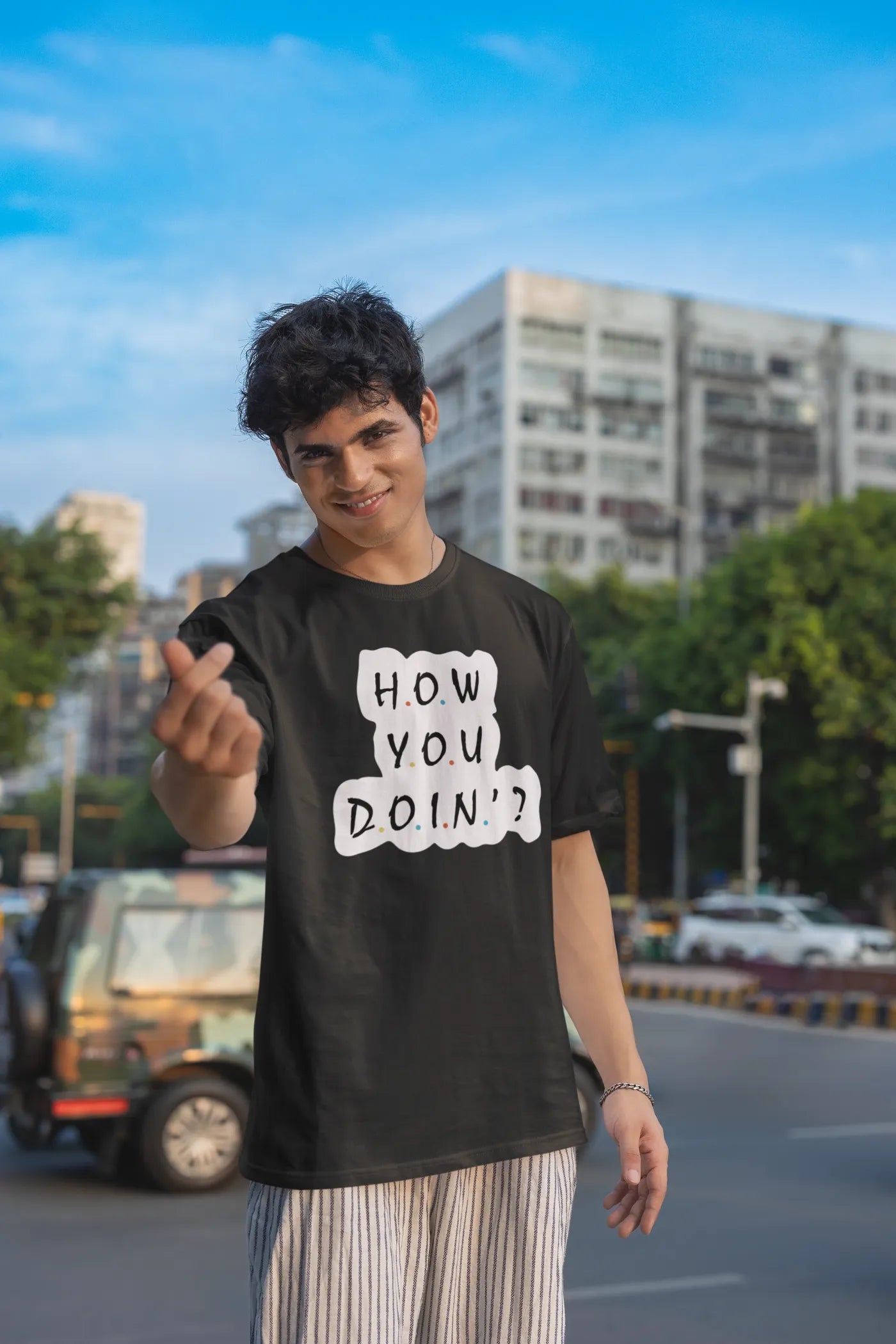 Joey - Hoe gaat het? Oversized T-shirt