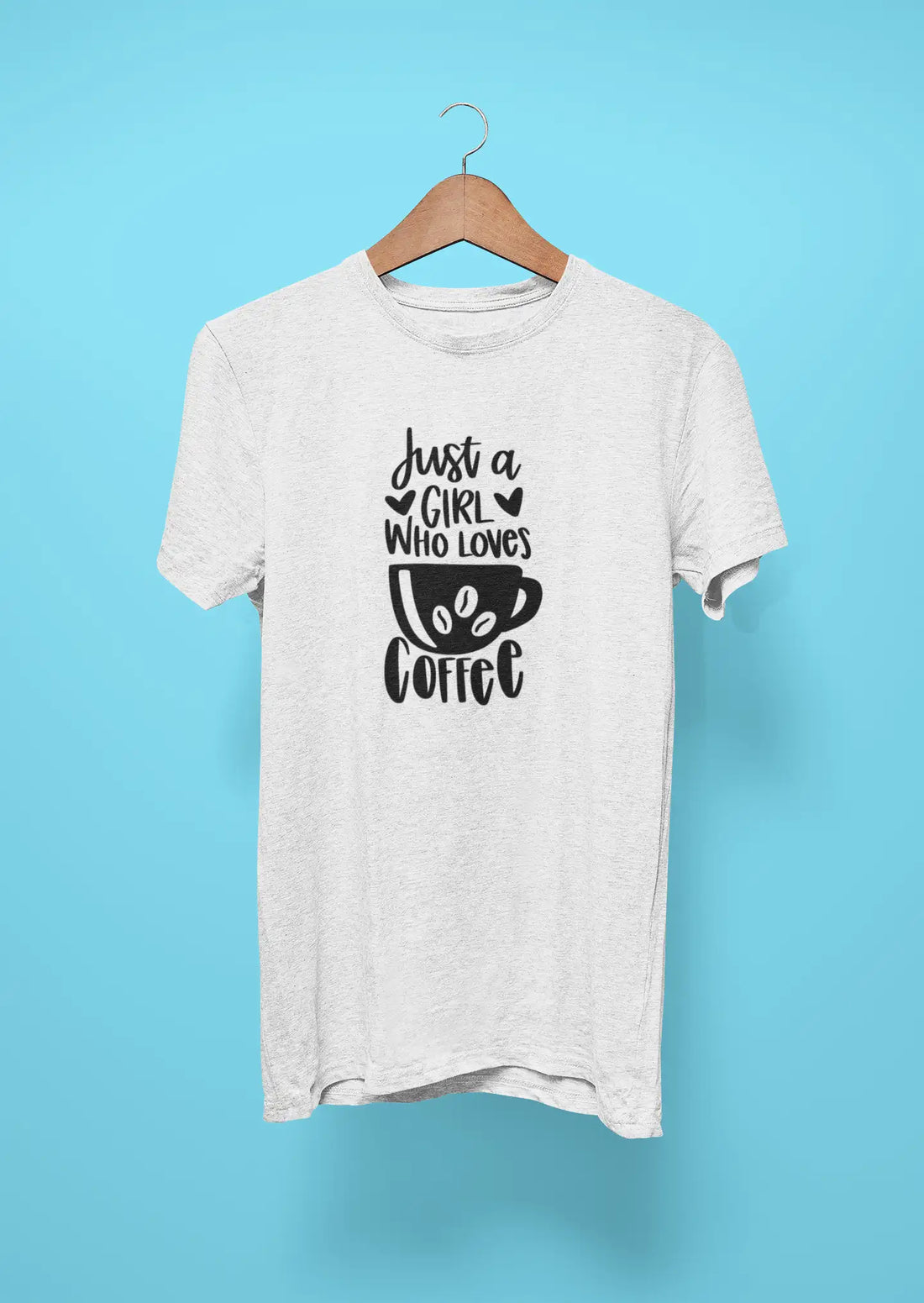 just a girl who loves coffee pink