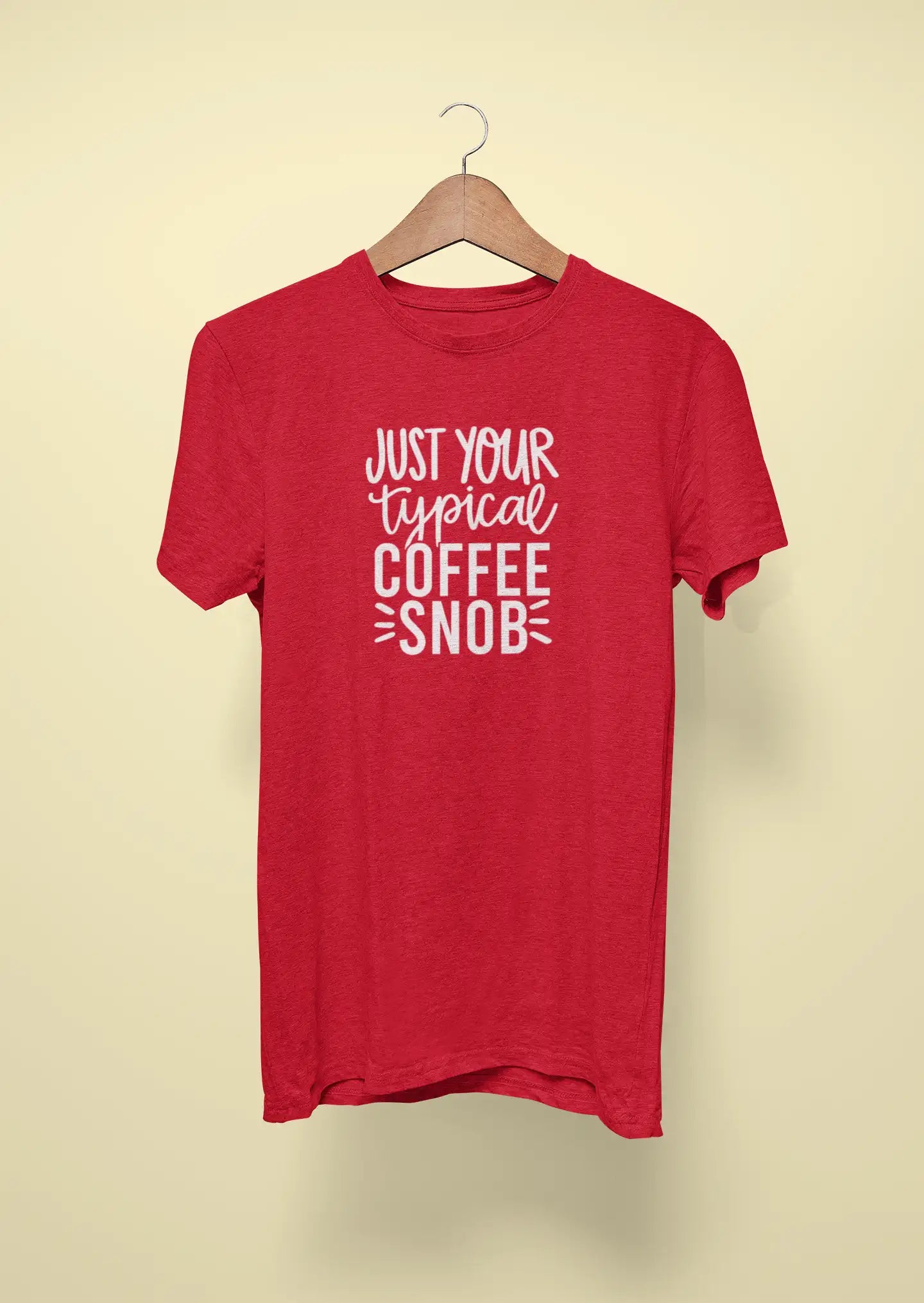 just your typical coffee snob red