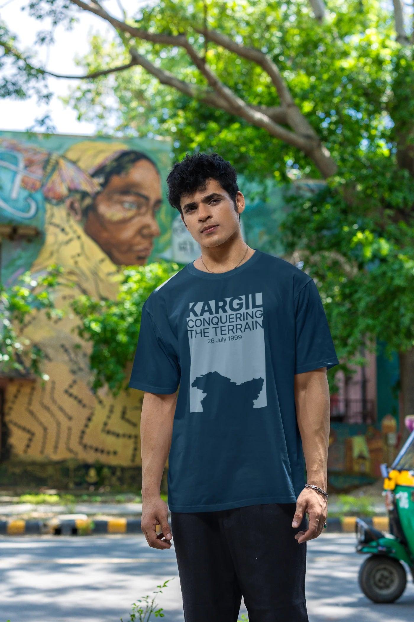 Kargil Conquering the terrain Oversized T-Shirt