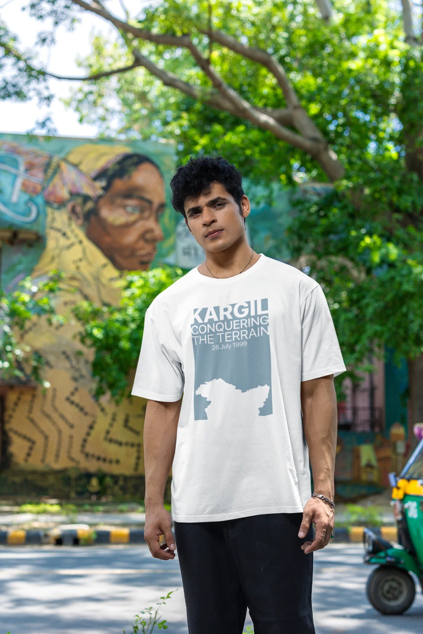 Kargil Conquering the terrain Oversized T-Shirt